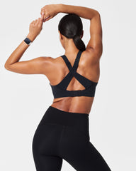 SPANX® BoostUp Medium Impact Sports Bra | Very Black