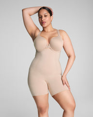 SPANXsculpt™ OnCore High-Waisted Mid-Thigh Short | Soft Nude