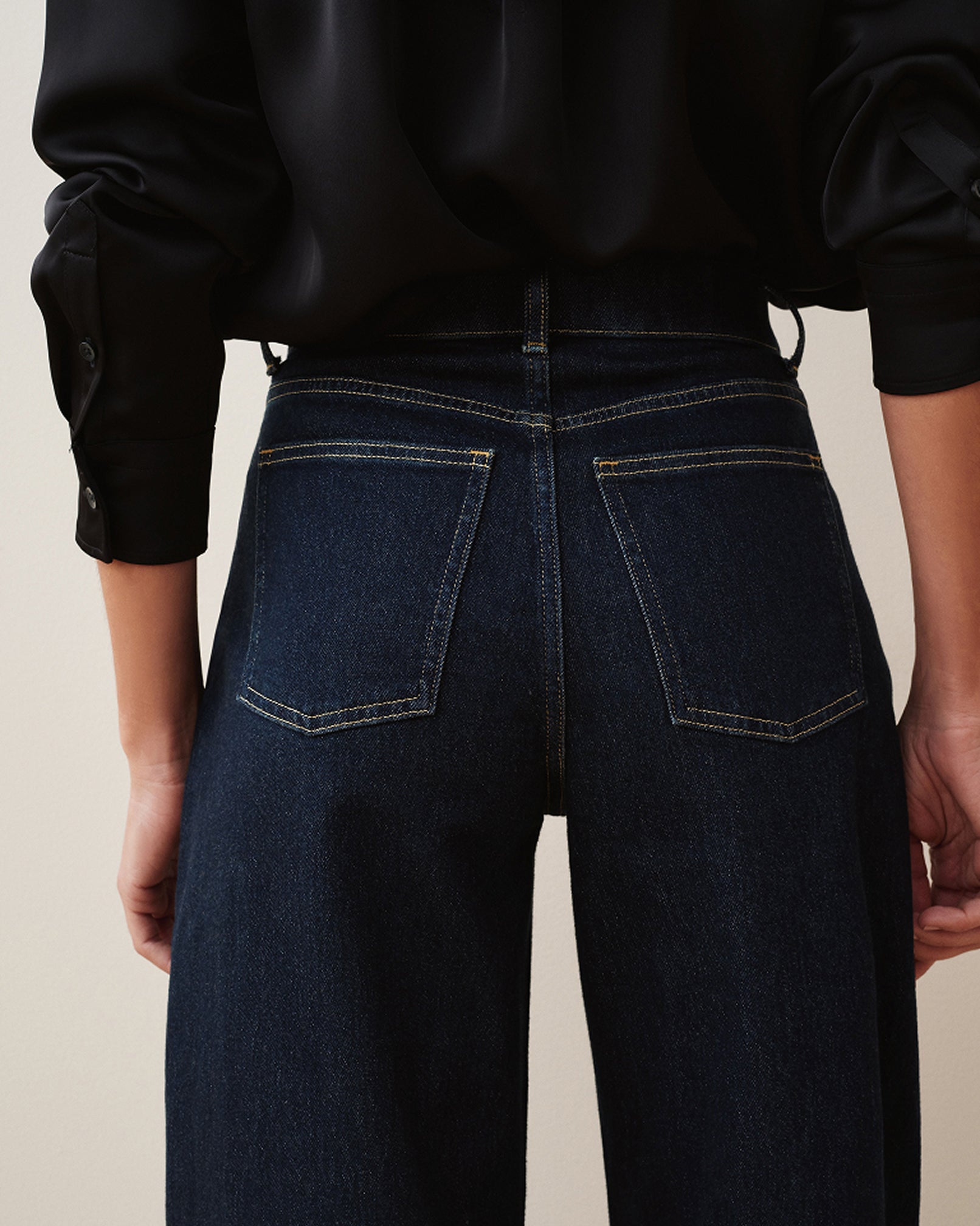 SPANXshape™ Authentic 360 Cuffed Horseshoe Jeans | Marina