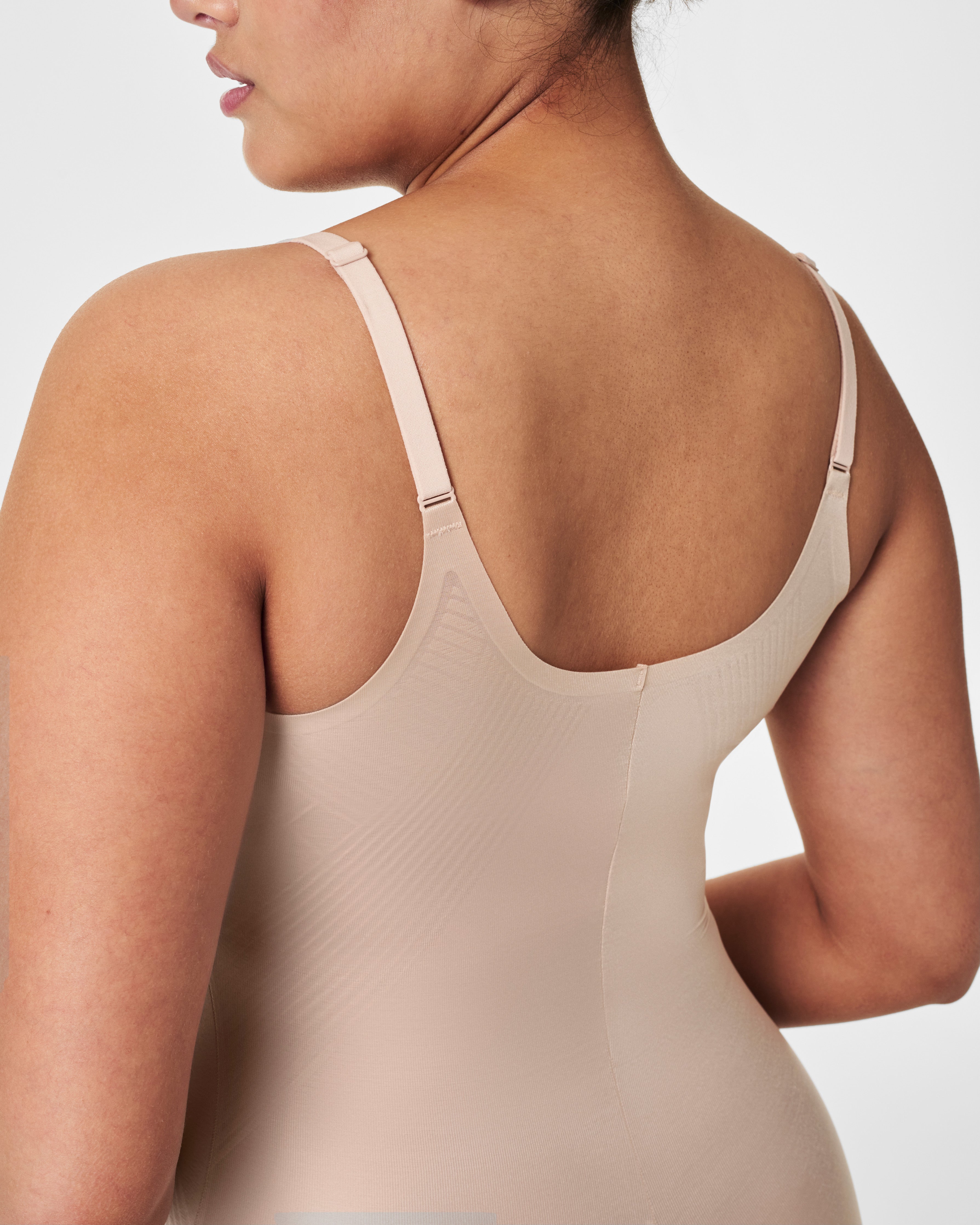 SPANXshape™ Invisible Mid-Thigh Bodysuit | Champagne Beige