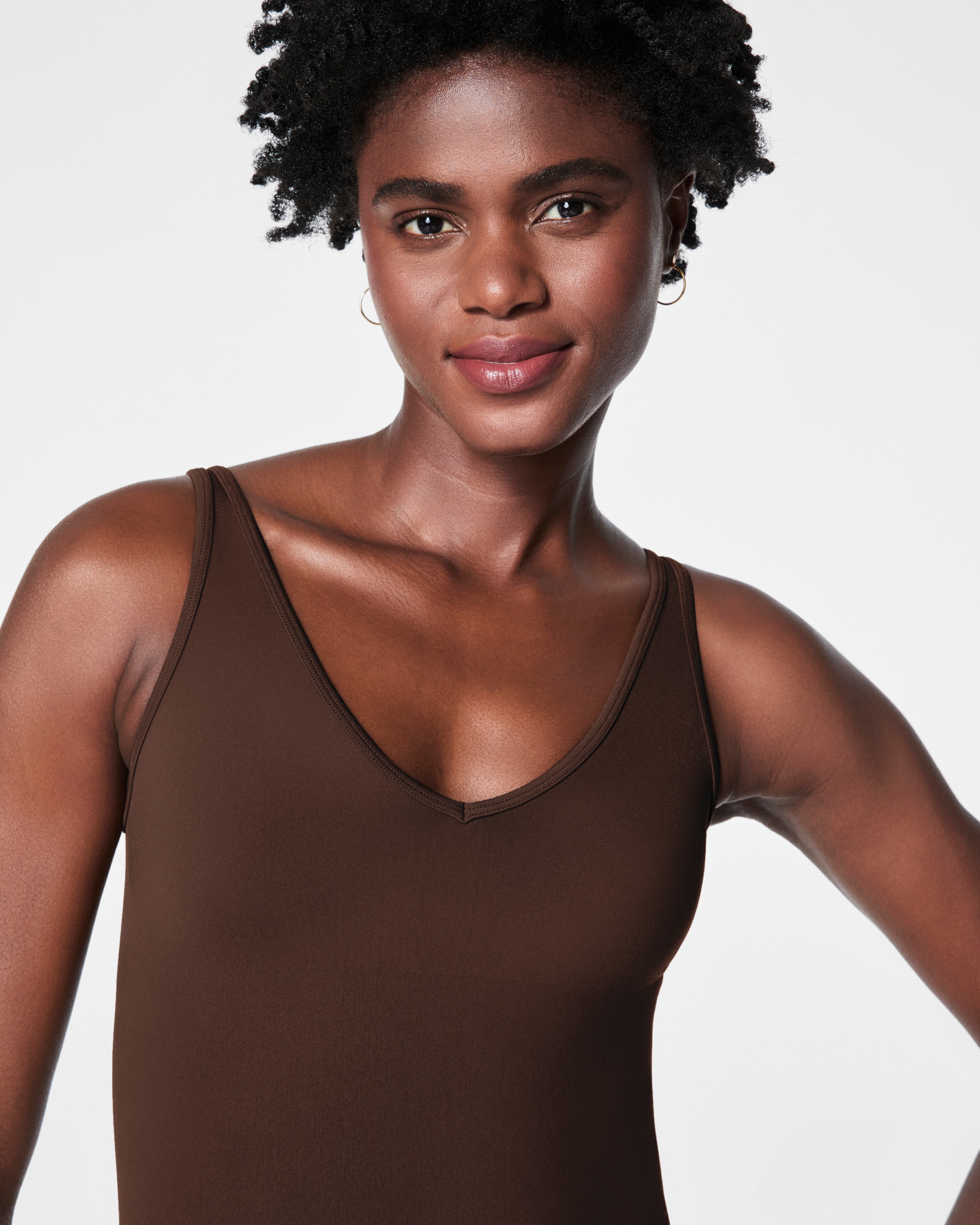 SPANXsculpt™ Seamless Power Tank | Chestnut Brown