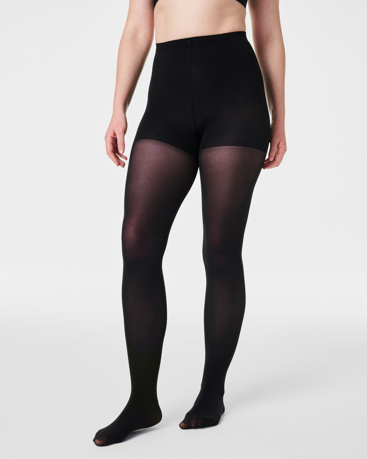 SPANXshape™ Shorty Tights | Very Black
