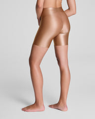 SPANXshape™ LuxeShine Mid-Thigh Short | Cafe Au Lait Shimmer