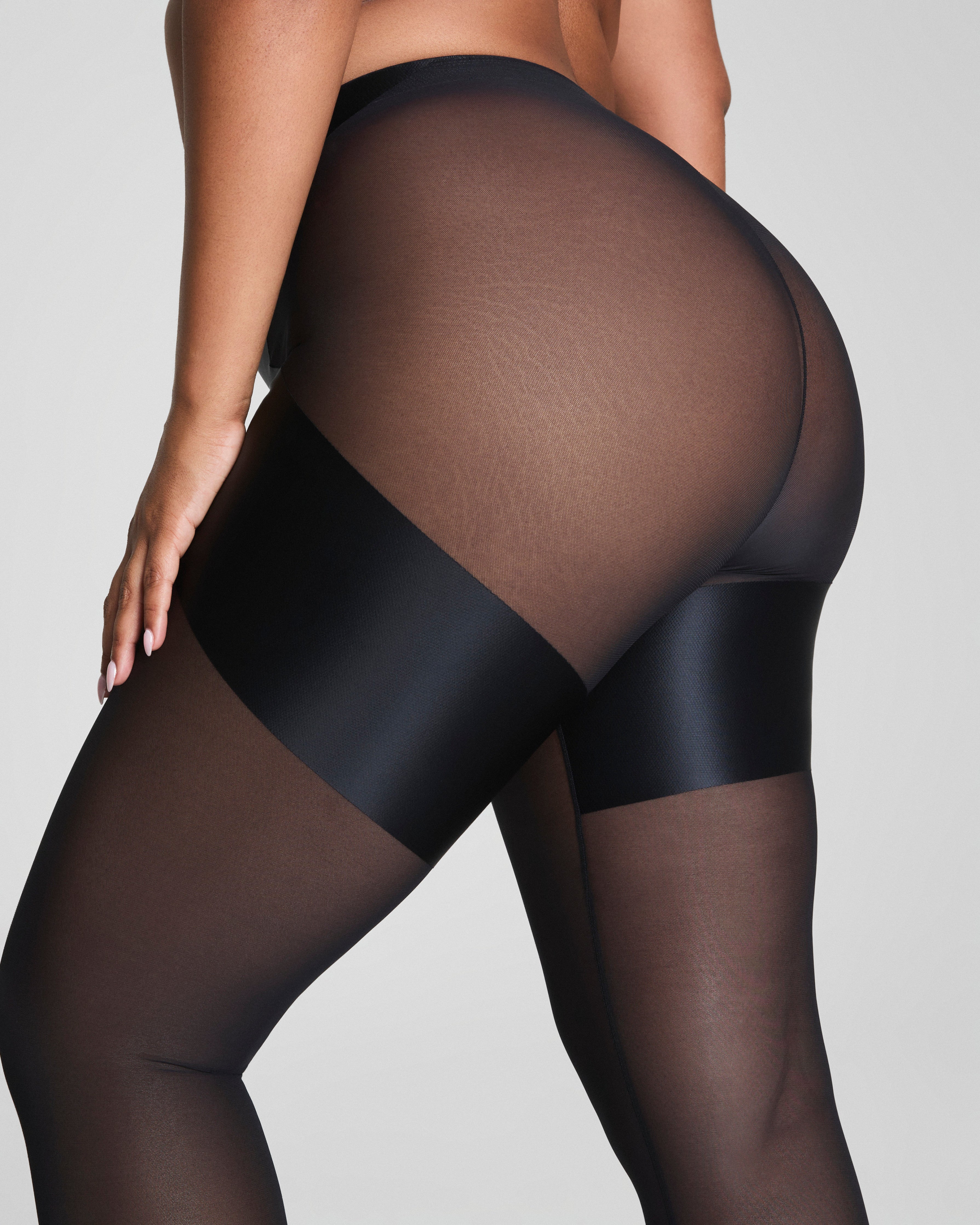 SPANXshape™ Satin-X™ Capri | Very Black