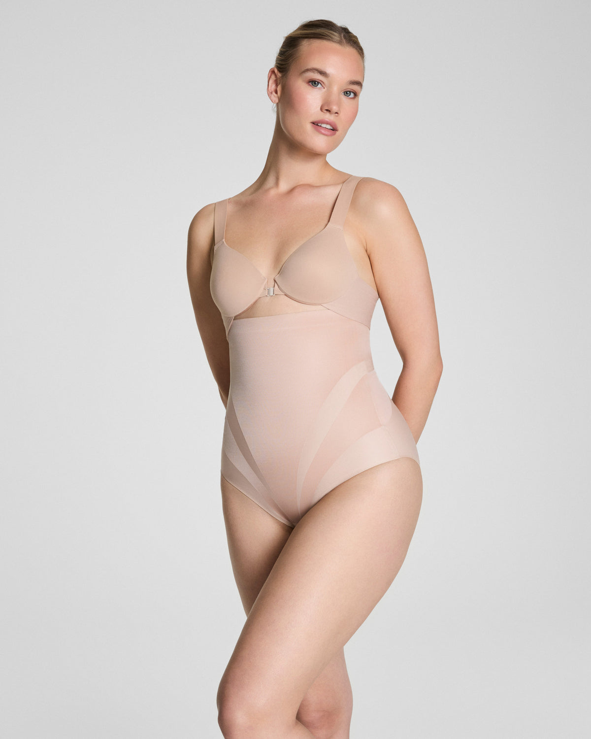 SPANXsupersculpt™ Transform High-Waisted Brief | Champagne Beige