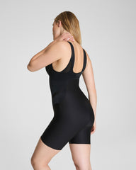 SPANXsupersculpt™ Transform Open-Bust Mid-Thigh Bodysuit | Very Black