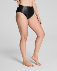 SPANXshape™ LuxeShine Brief | Very Black Shimmer