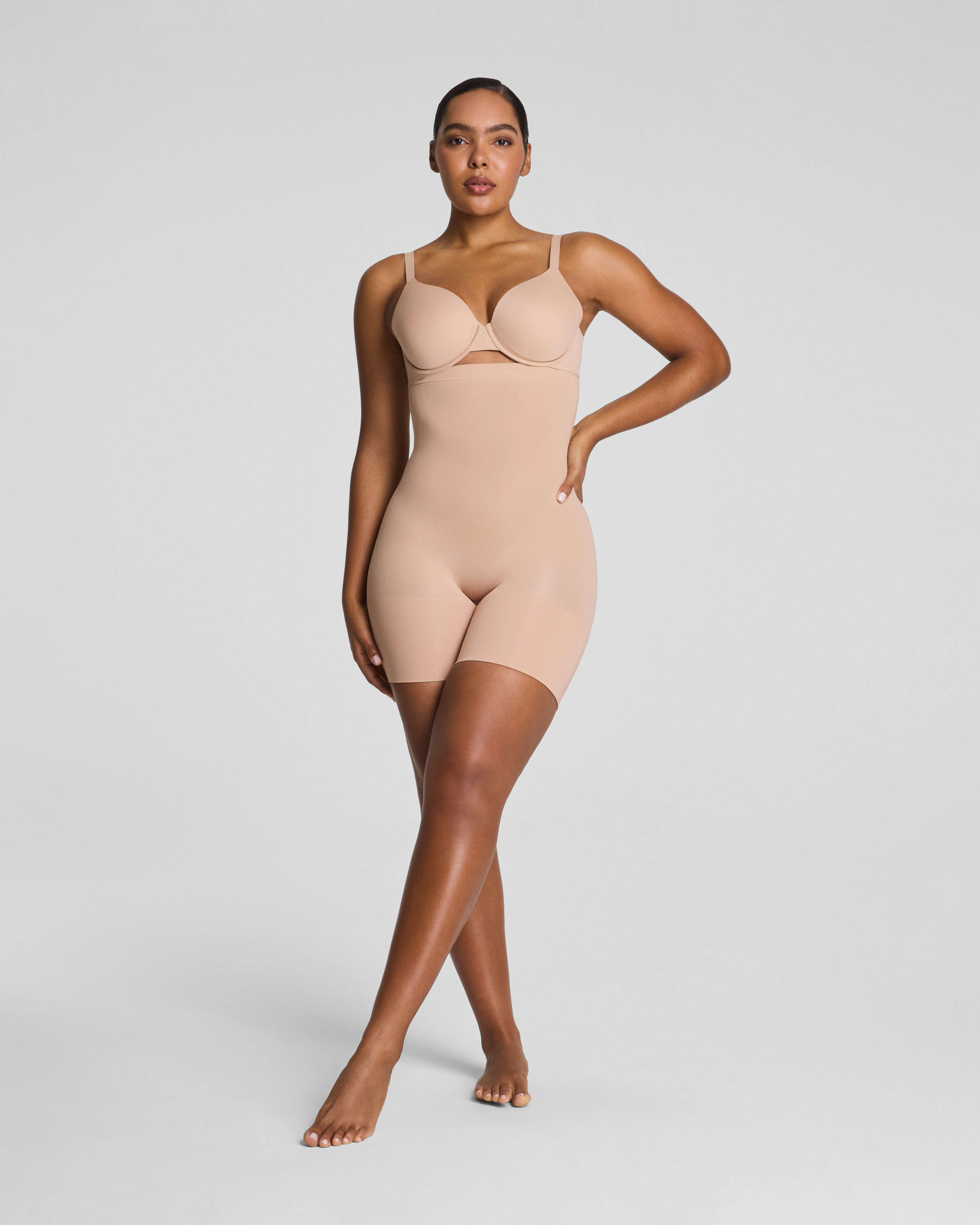 SPANXsculpt™ GoFigure High-Waisted Mid-Thigh Short | Chai