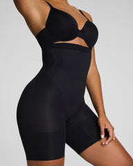 SPANXsculpt™ GoFigure High-Waisted Mid-Thigh Short | Very Black