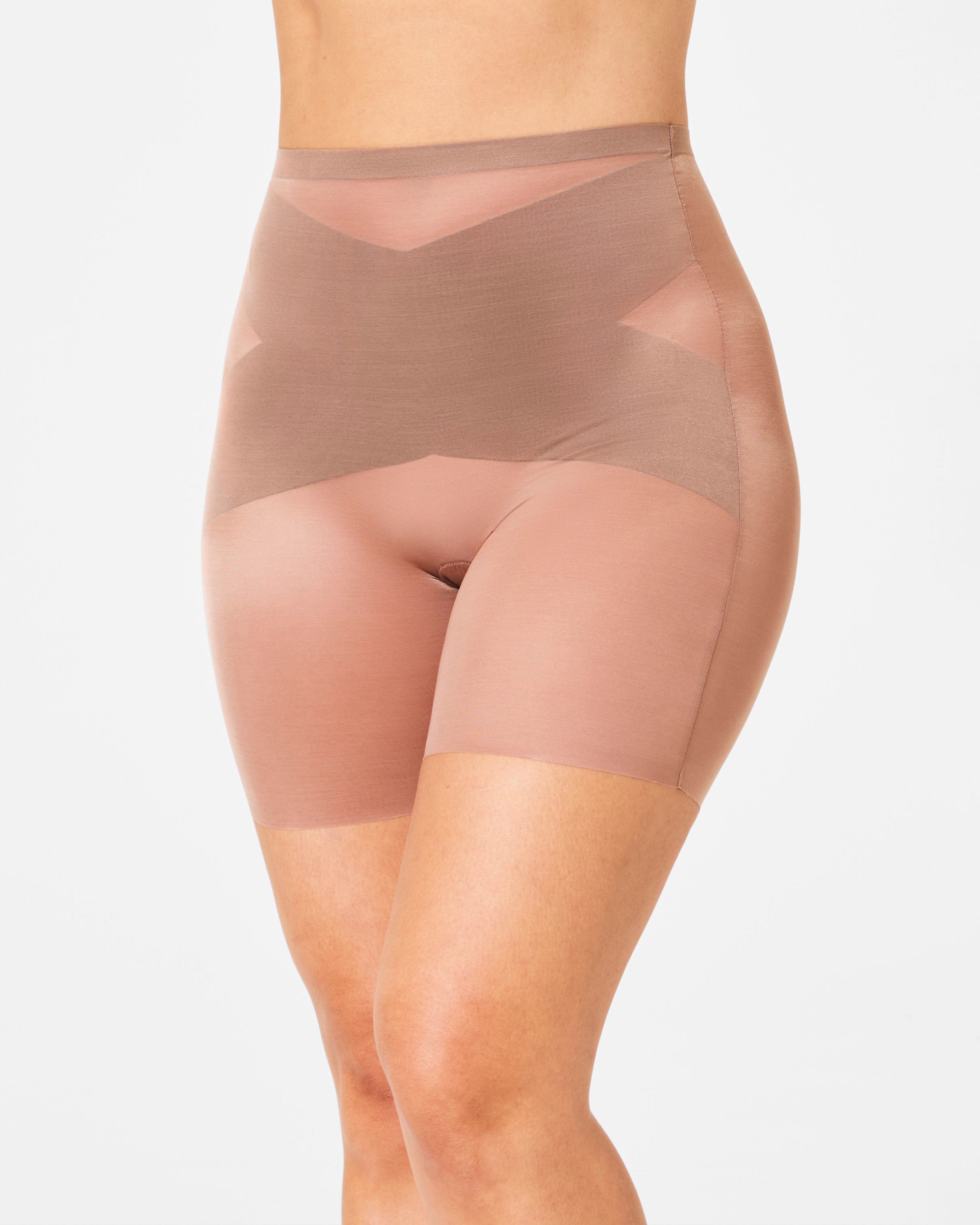 SPANXshape™ Skinny Britches® Mid-Thigh Short | Champagne Beige