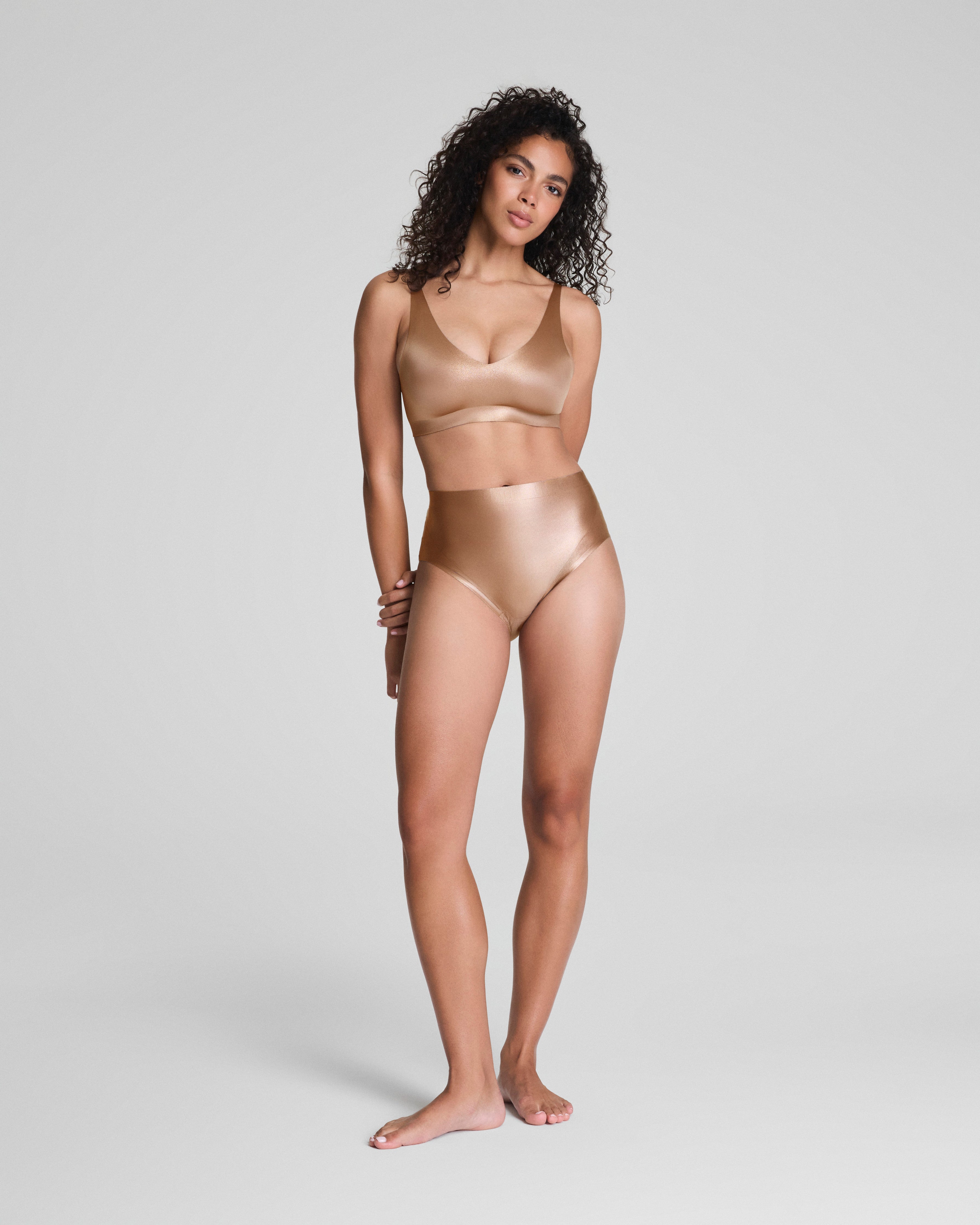 SPANXshape™ LuxeShine Bralette | Cafe Au Lait Shimmer