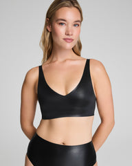 SPANXshape™ LuxeShine Bralette | Very Black Shimmer