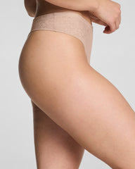 SPANXsupersmooth™ Day to Date Night Lace Thong | Chai