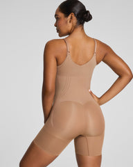 SPANXsculpt™ GoFigure Open-Bust Mid-Thigh Bodysuit | Cinnamon