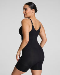 SPANXsculpt™ GoFigure Open-Bust Mid-Thigh Bodysuit | Very Black