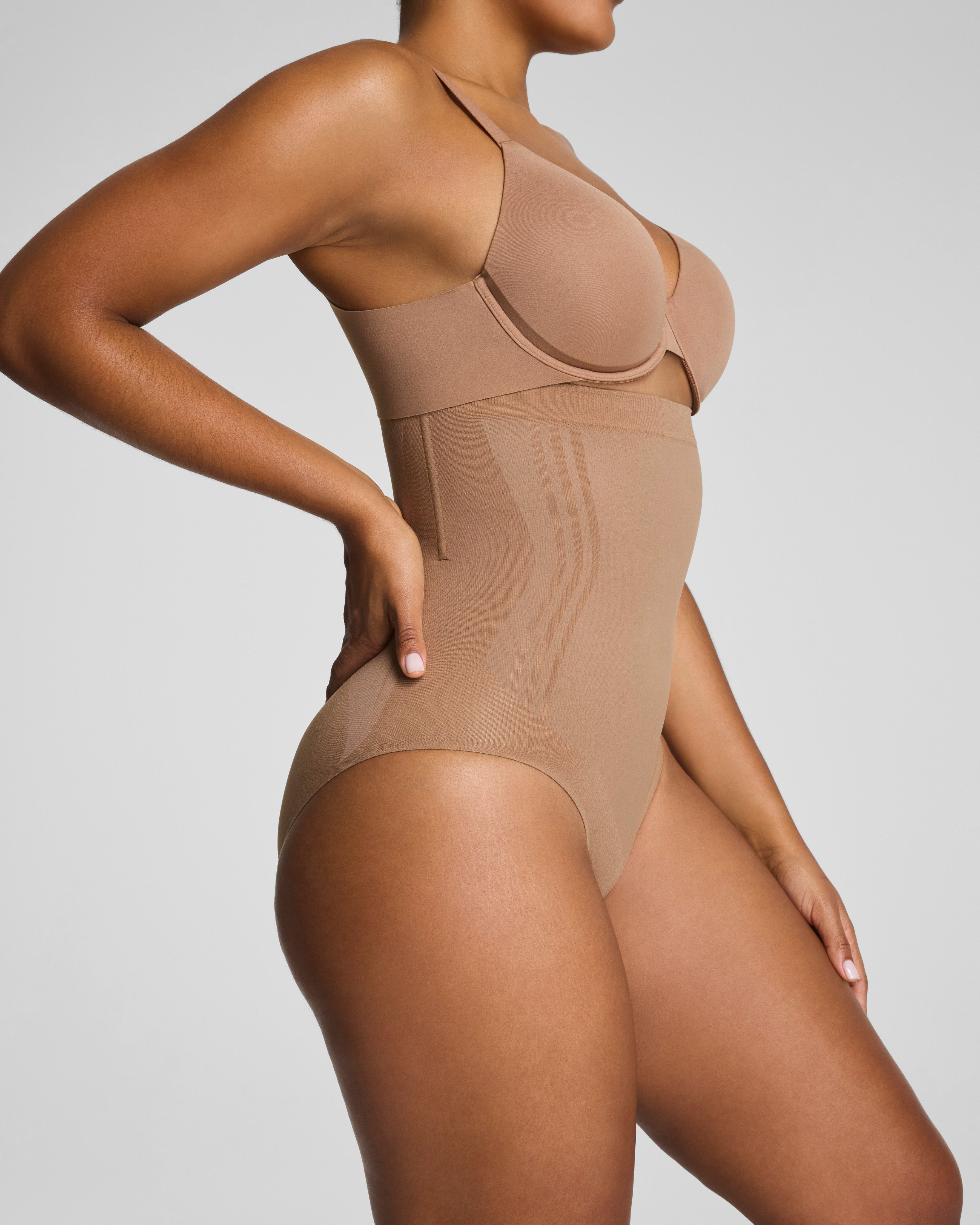 SPANXsculpt™ GoFigure High-Waisted Brief | Cinnamon