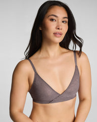 SPANXsupersmooth™ Day to Date Night Lace Bralette | Granite