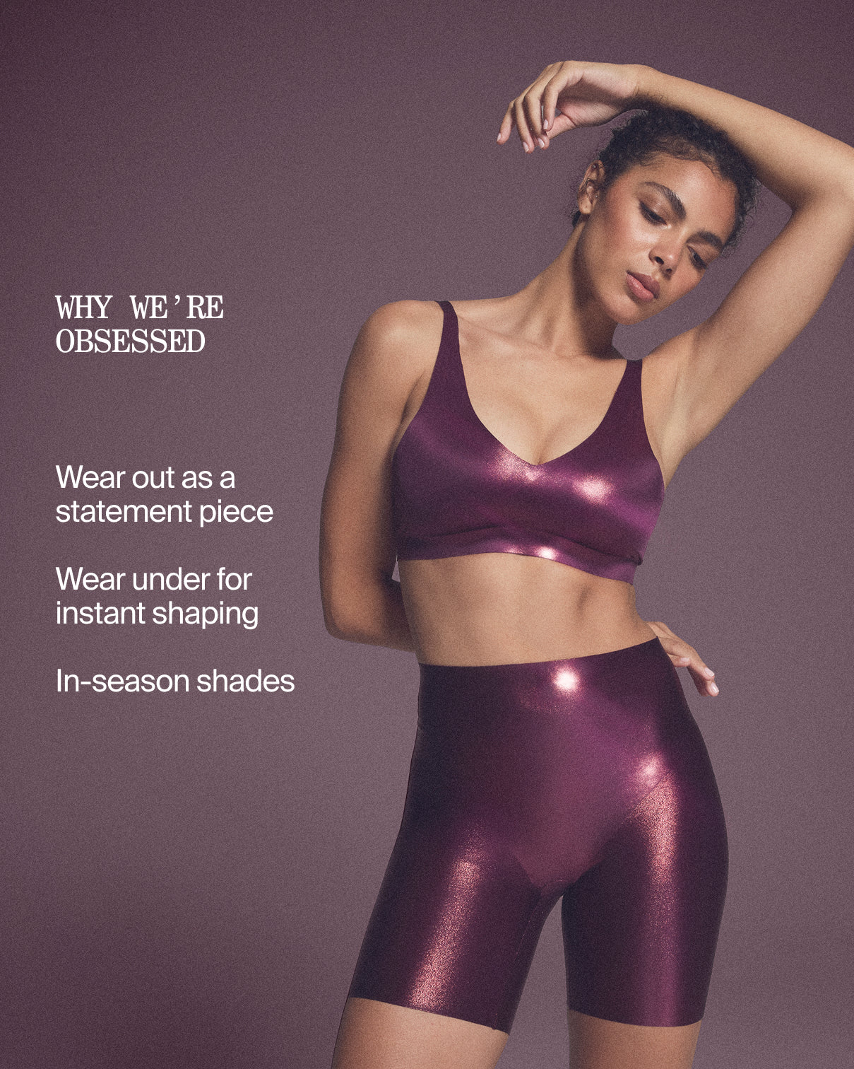 SPANXshape™ LuxeShine Mid-Thigh Short