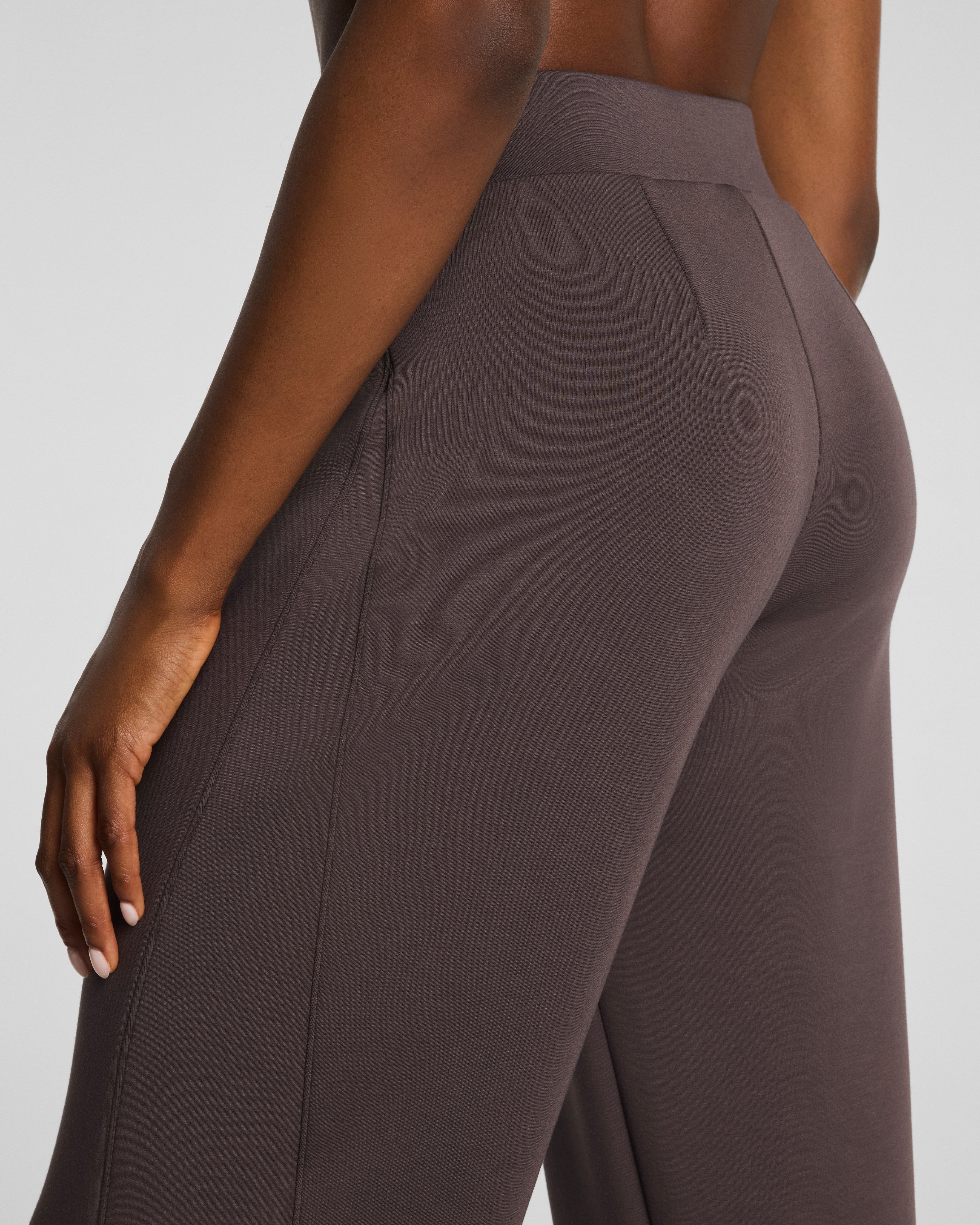 SPANX AirEssentials® Barrel Leg Pant | Dark Cacao