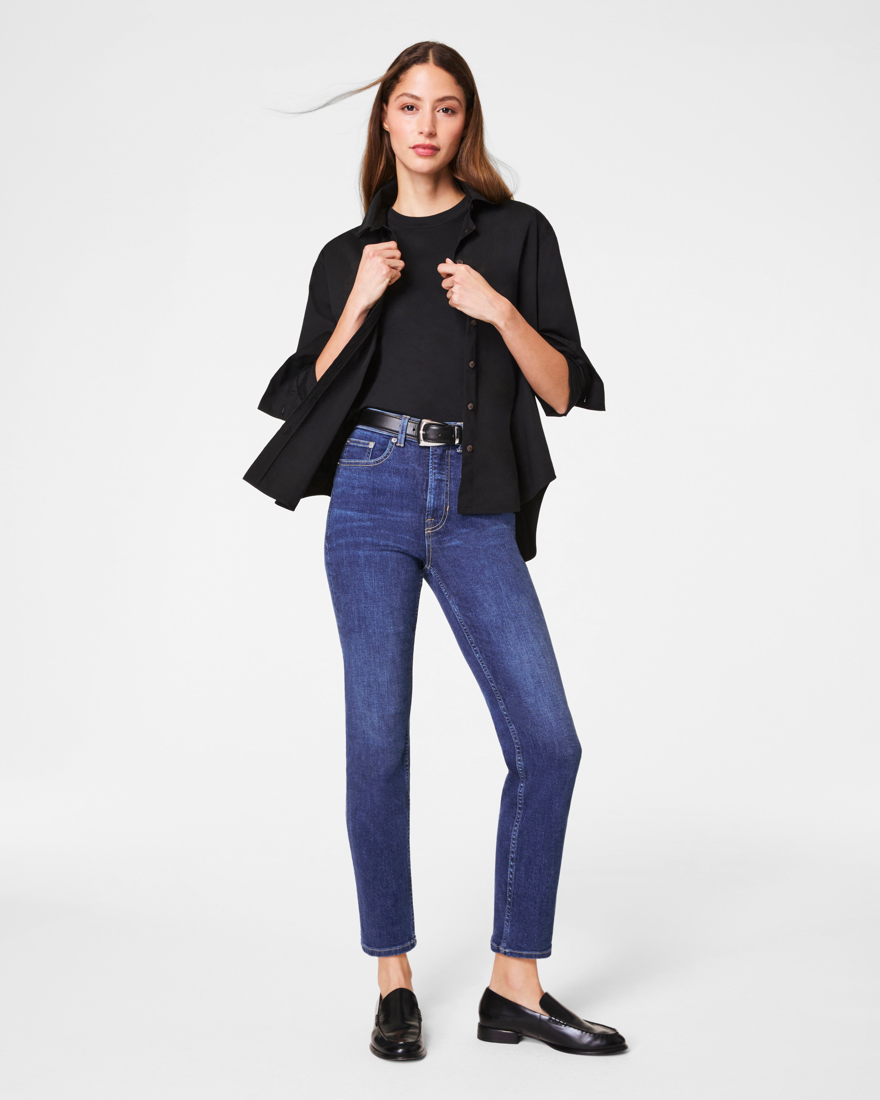 SPANXsculpt™ ReDefine Slim Straight Jeans | Medium Indigo