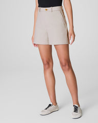 SPANXsupersmooth™ Stretch Twill Short, 5" | Bone