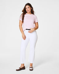 SPANX® Cotton Crewneck Tee | Fleur Stripe