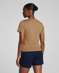 SPANX® Cotton Crewneck Tee | Barley