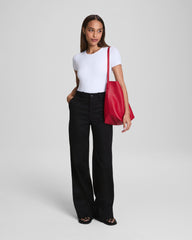 SPANXsmooth™ Jersey Crewneck Thong Bodysuit