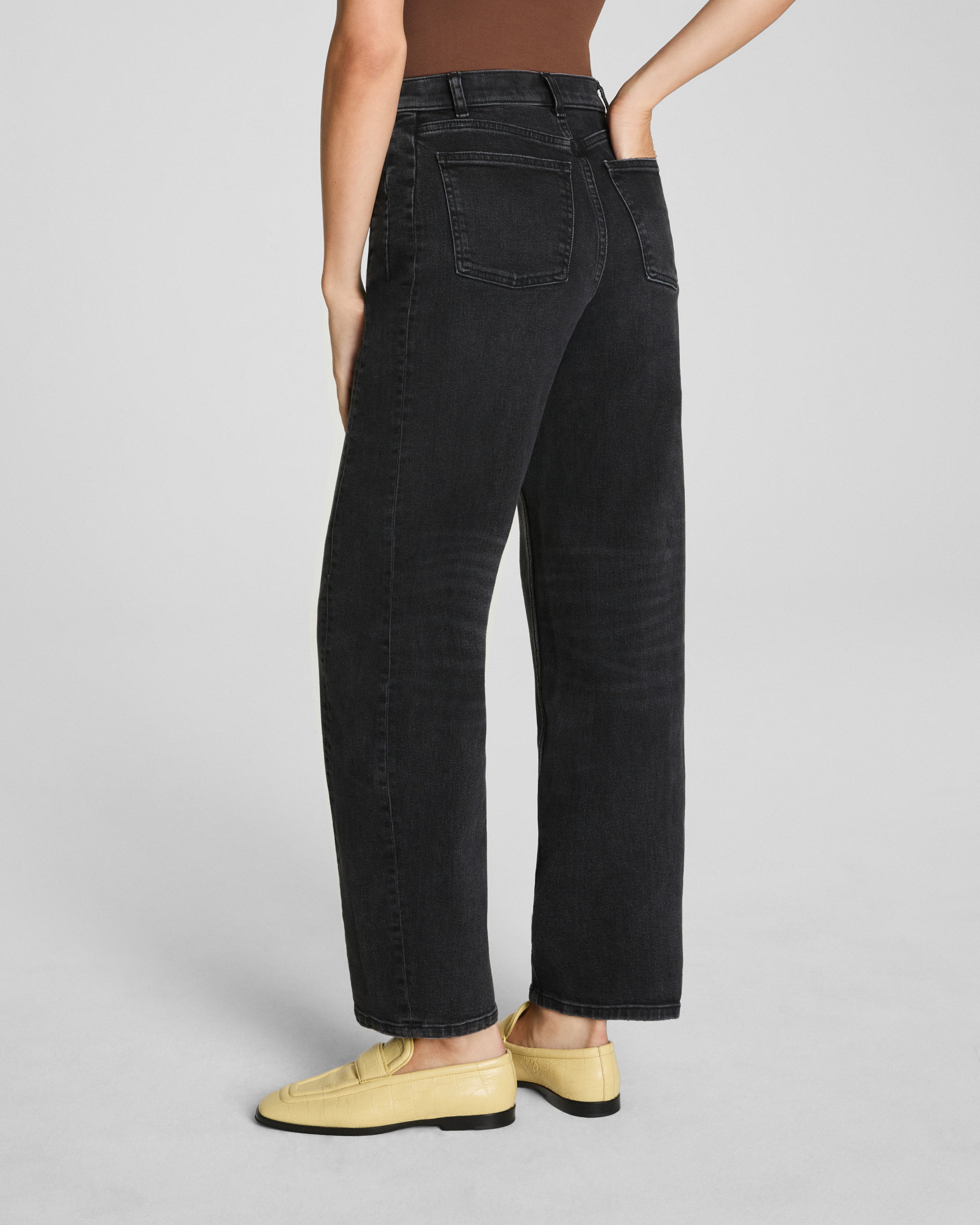 SPANXshape™ Authentic 360 Barrel Leg Jeans | Carbon