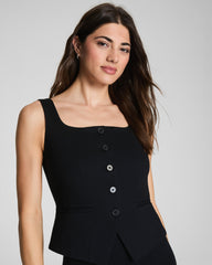SPANX® Ponte Tailored Vest | Classic Black