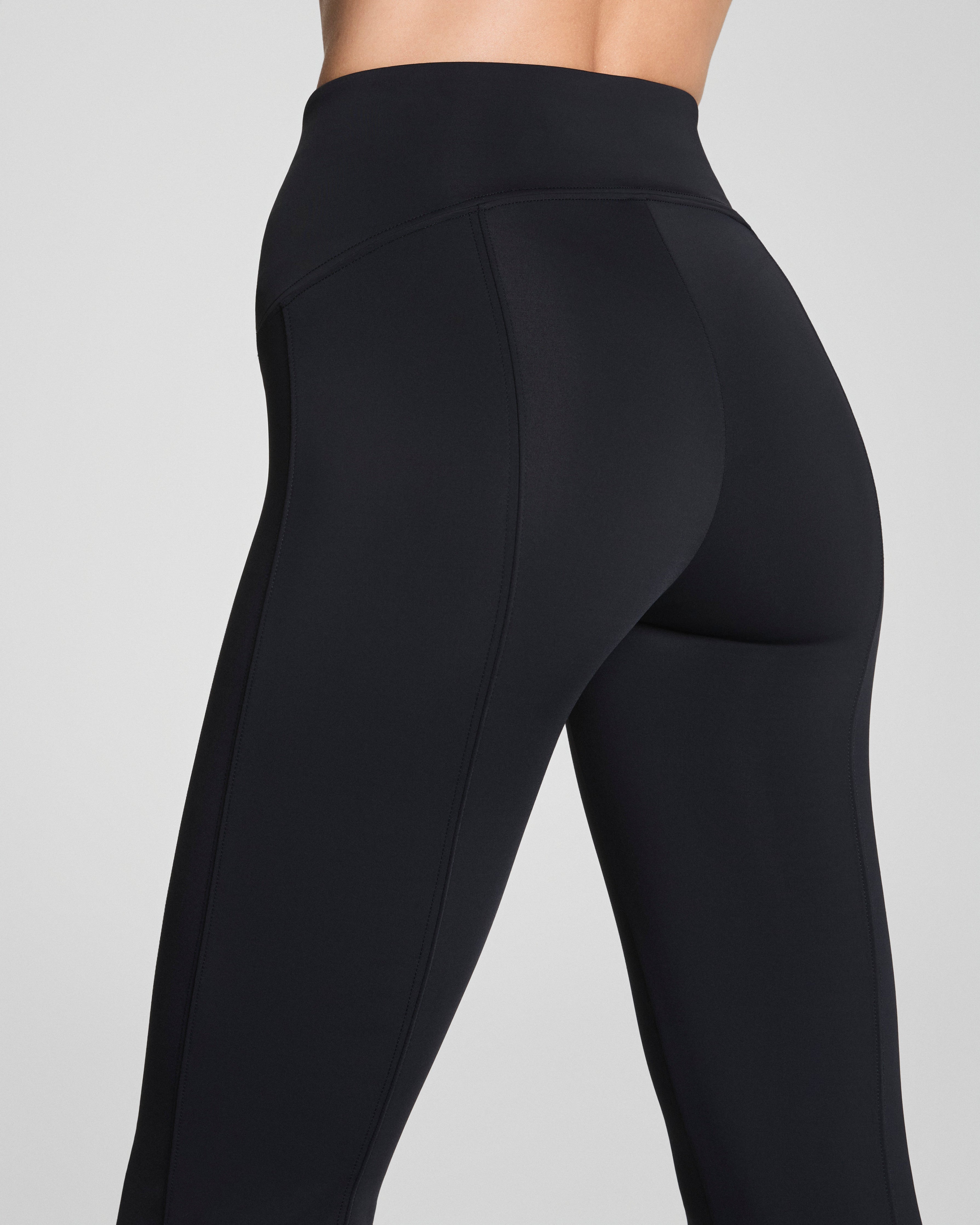 SPANXshape™ Scuba Micro Flare Legging | Classic Black