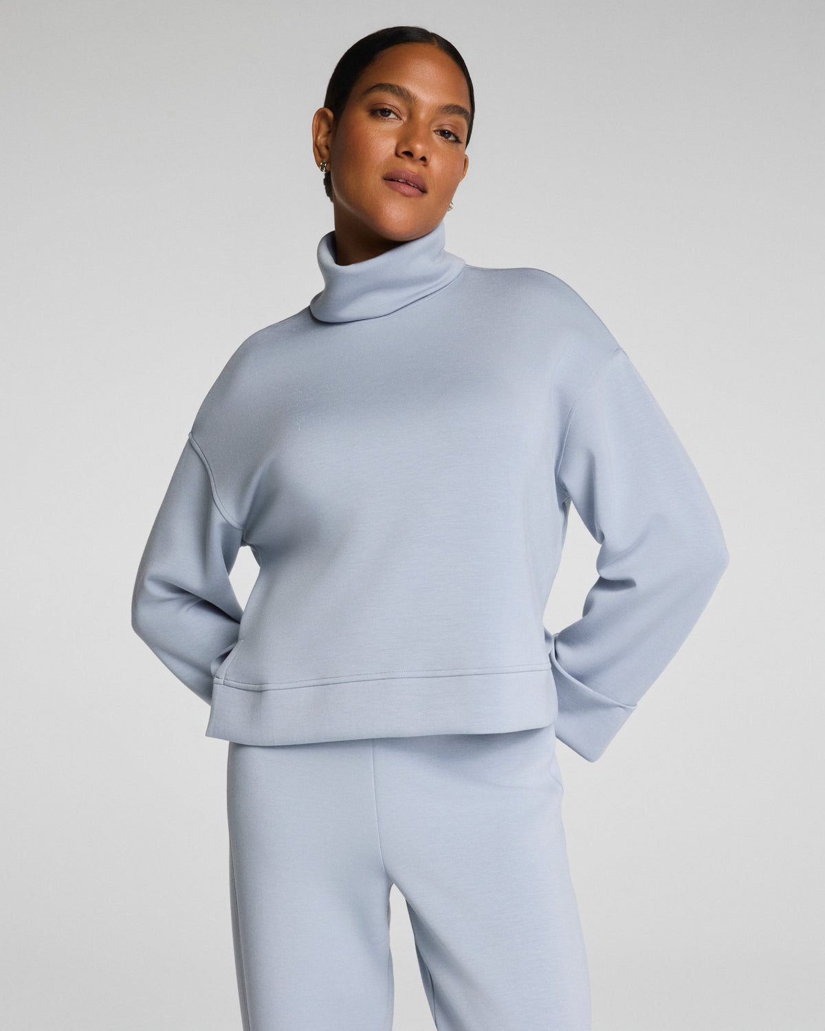SPANX AirEssentials® Turtleneck  | Himalayan Cloud