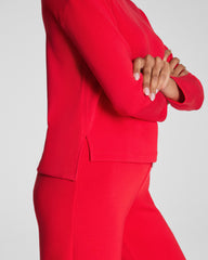 SPANX AirEssentials® Relaxed Long Sleeve Top | SPANX® Red