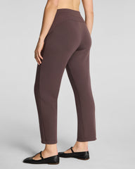 SPANX AirEssentials® Slim Straight Pant | Dark Cacao