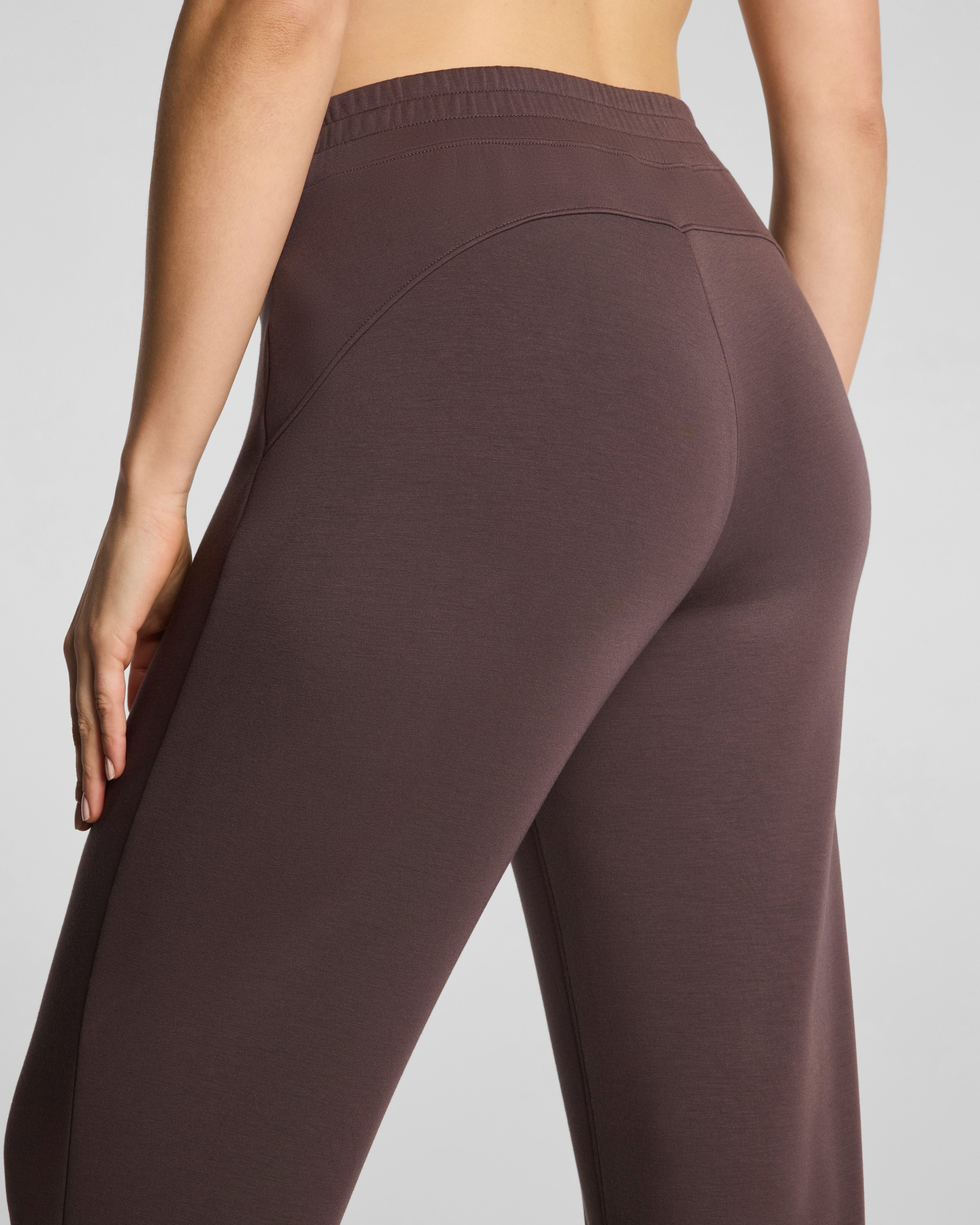 SPANX AirEssentials® Slim Straight Pant | Dark Cacao