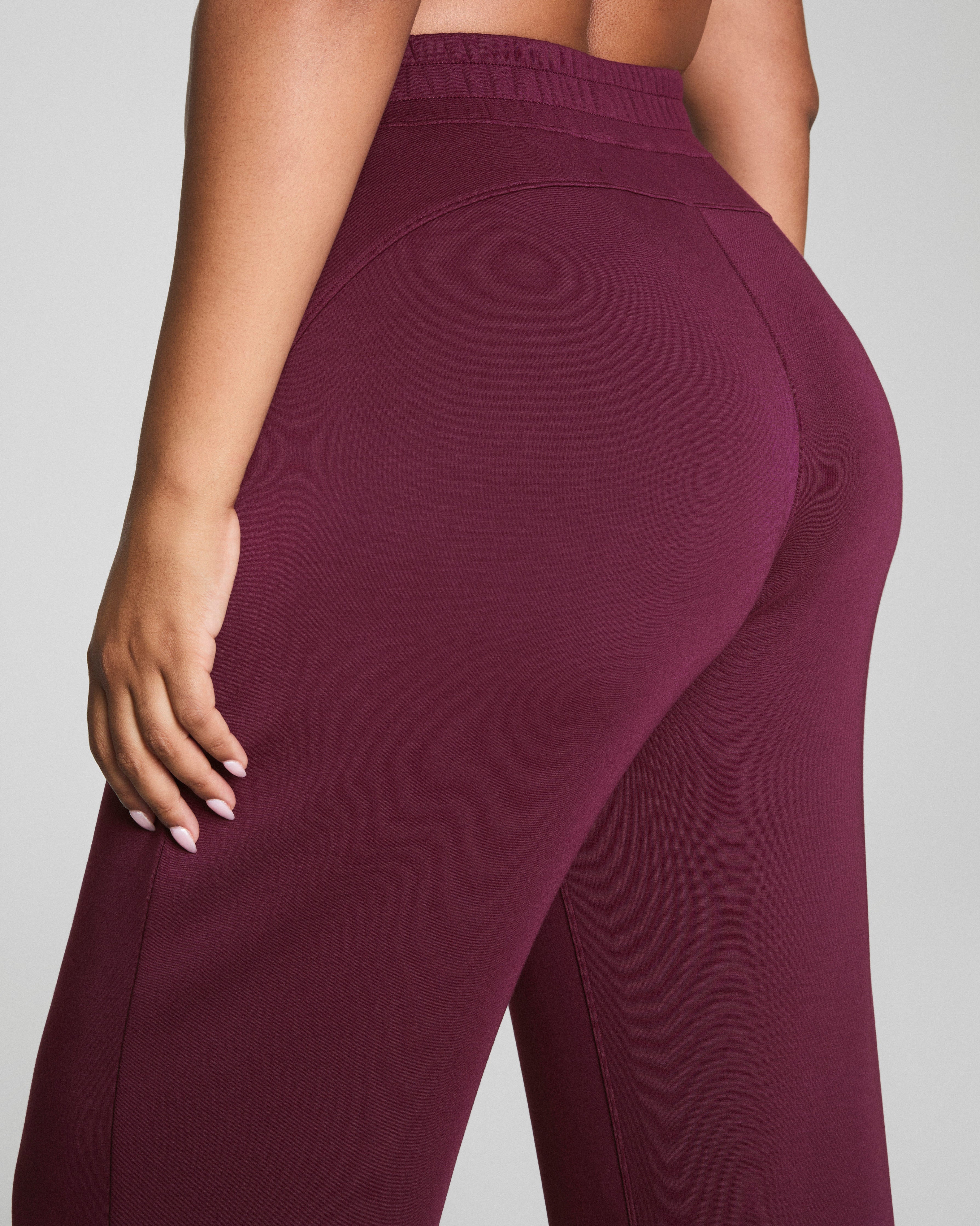 SPANX AirEssentials® Slim Straight Pant | Plum Berry