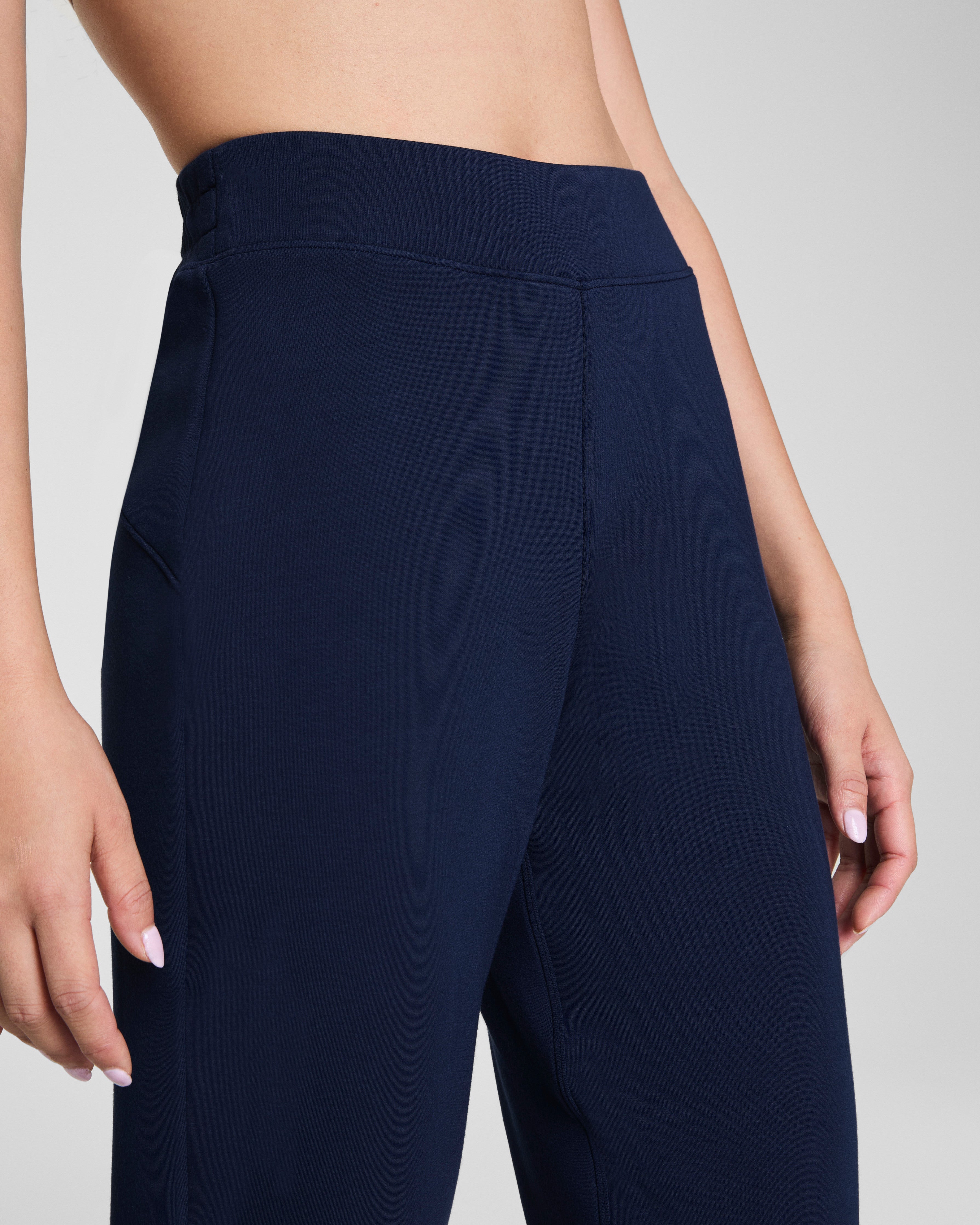 SPANX AirEssentials® Slim Straight Pant | Timeless Navy
