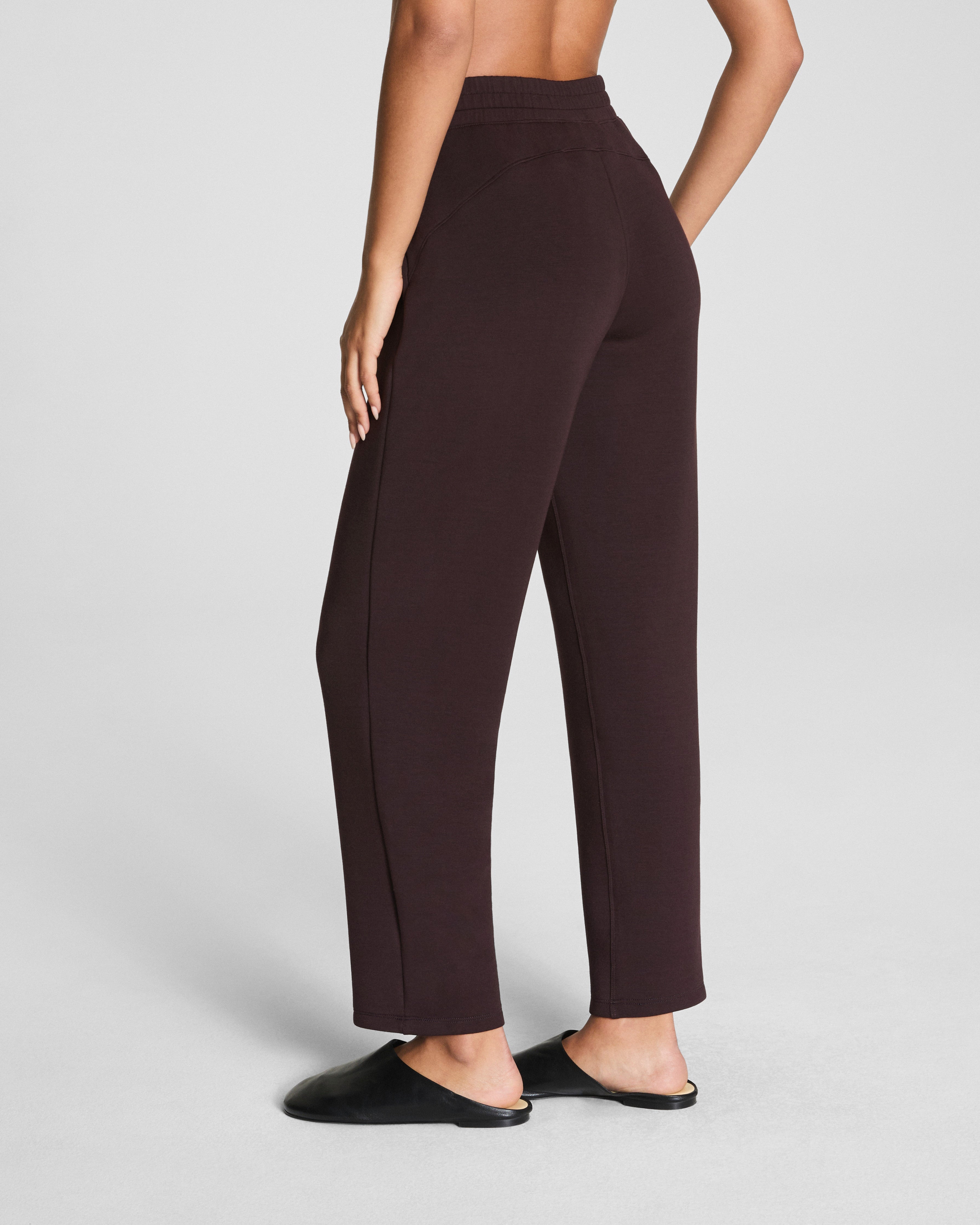 SPANX AirEssentials® Slim Straight Pant | Truffle Brown