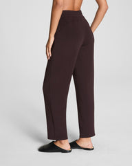 SPANX AirEssentials® Slim Straight Pant | Truffle Brown