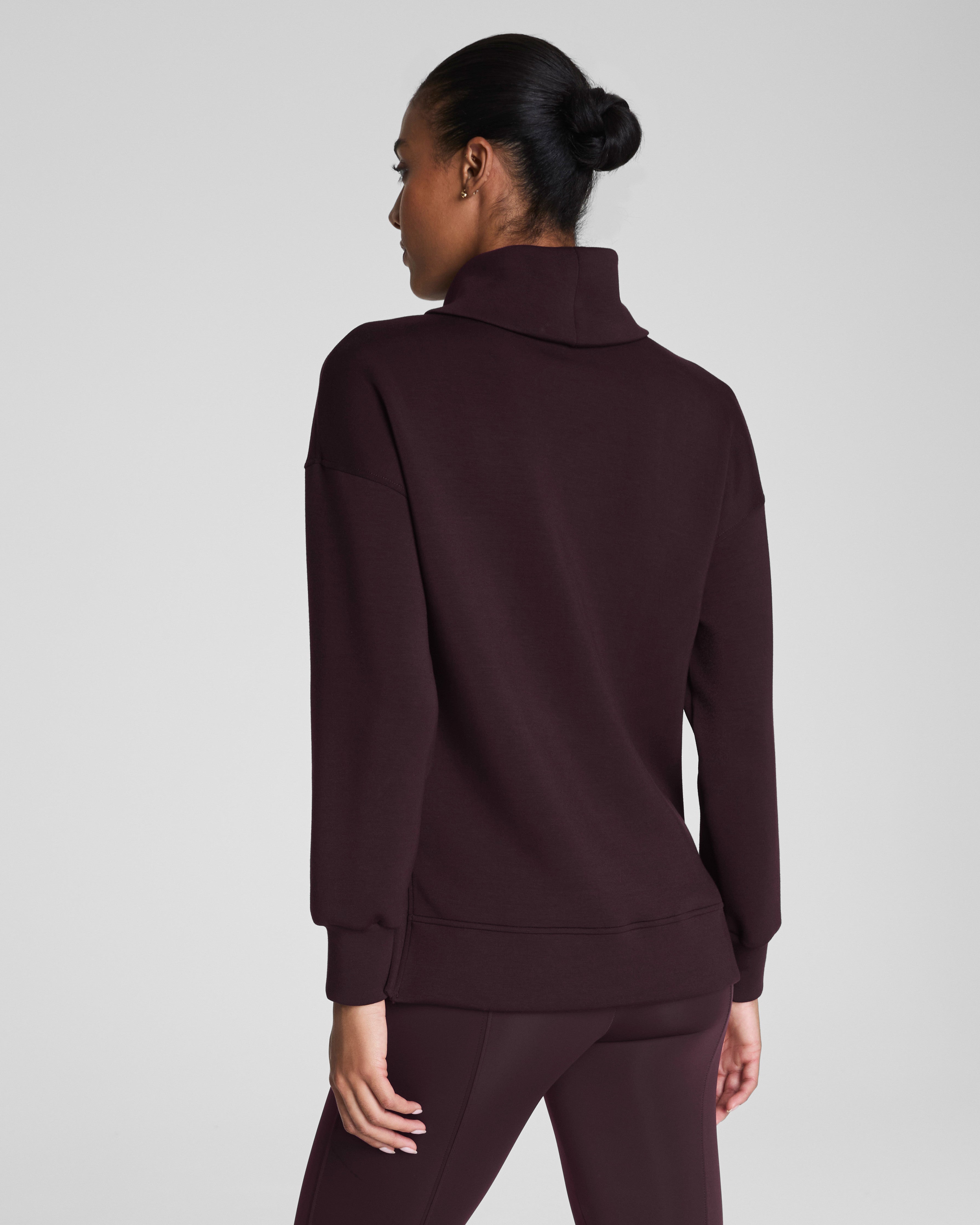 SPANX AirEssentials® Turtleneck Tunic | Truffle Brown