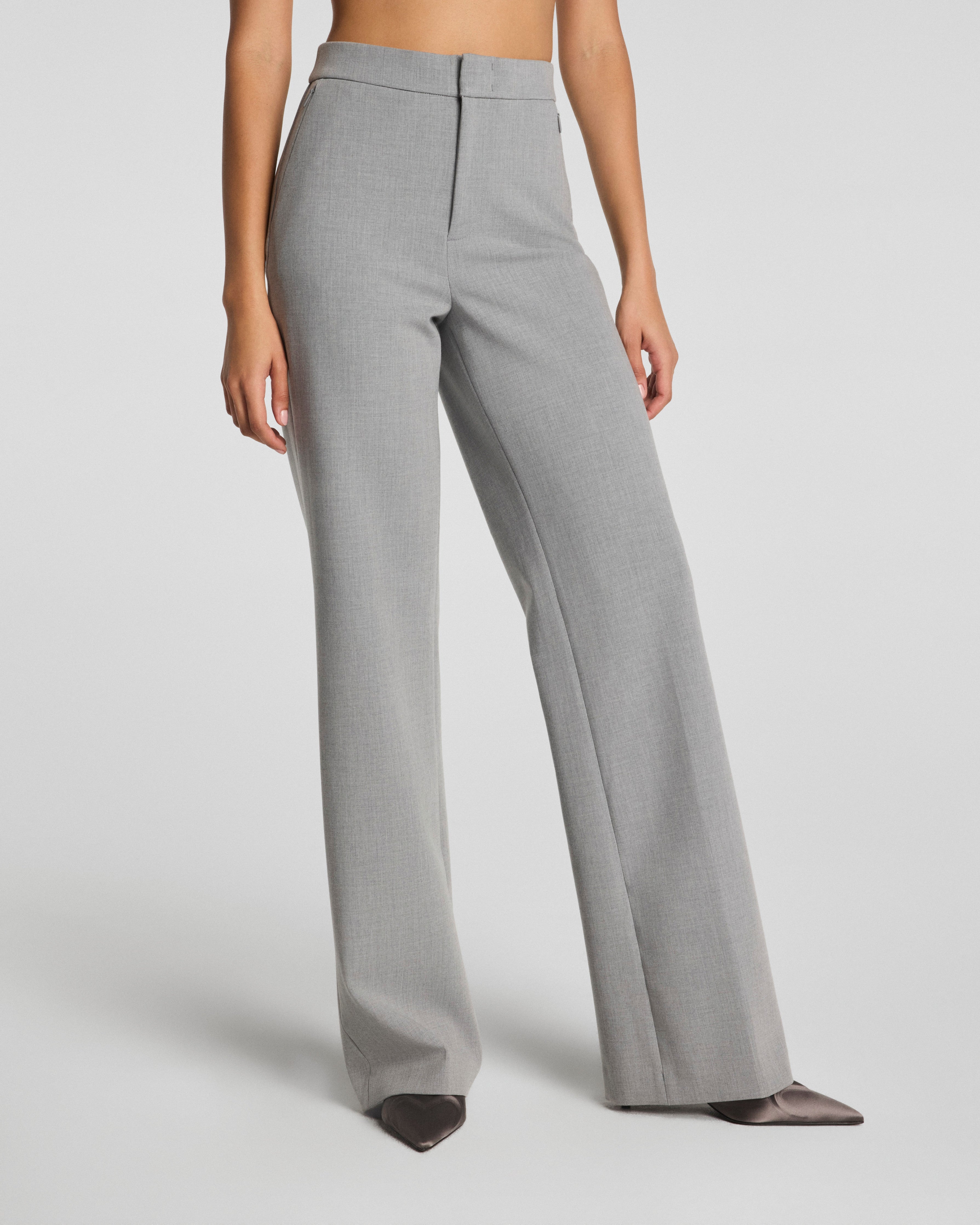 SPANXsupersmooth™ WellSuited 360 Easy Flare Pant | Heather Grey