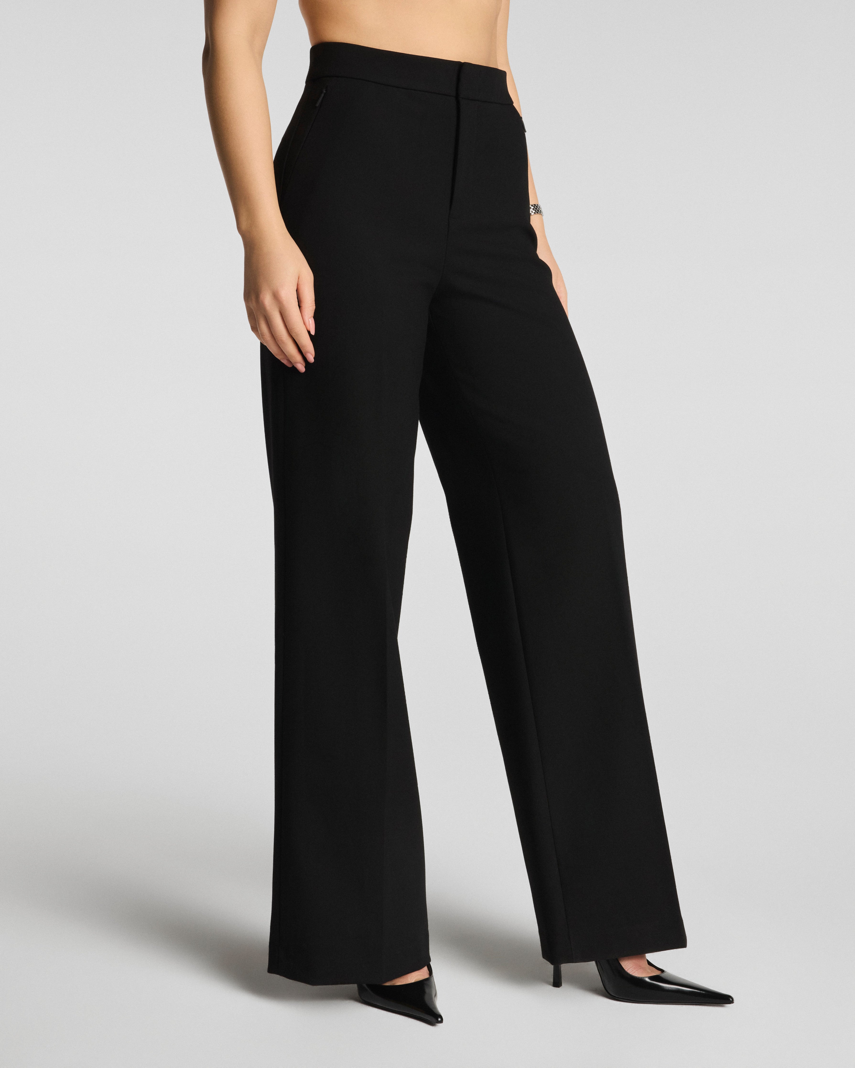 SPANXsupersmooth™ WellSuited 360 Wide Leg Pant | Classic Black