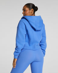 SPANX® BoostUp Cotton Fleece Full Zip Hoodie | Aster