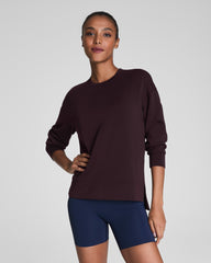 SPANX AirEssentials® Crewneck Tunic | Truffle Brown