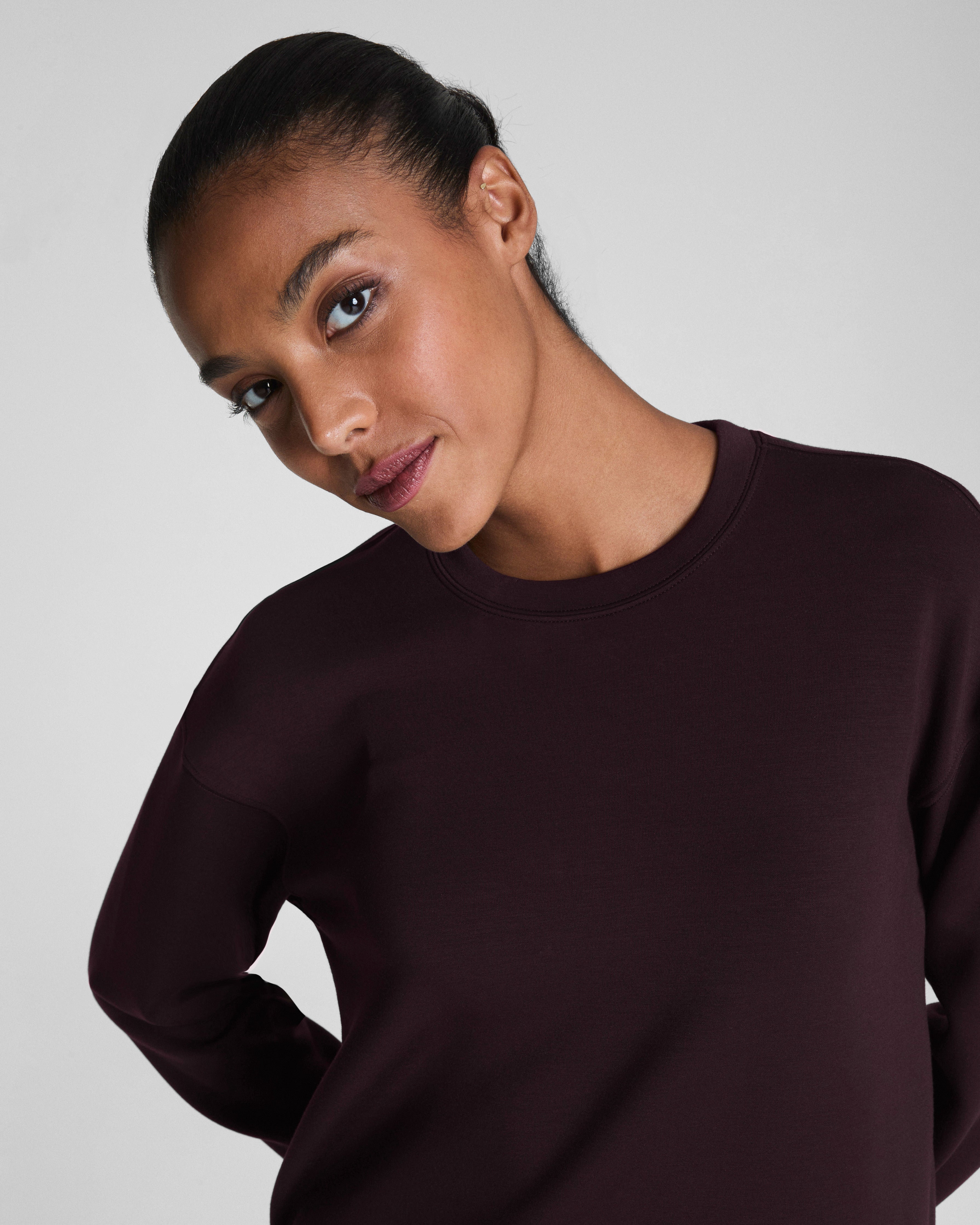 SPANX AirEssentials® Crewneck Tunic | Truffle Brown