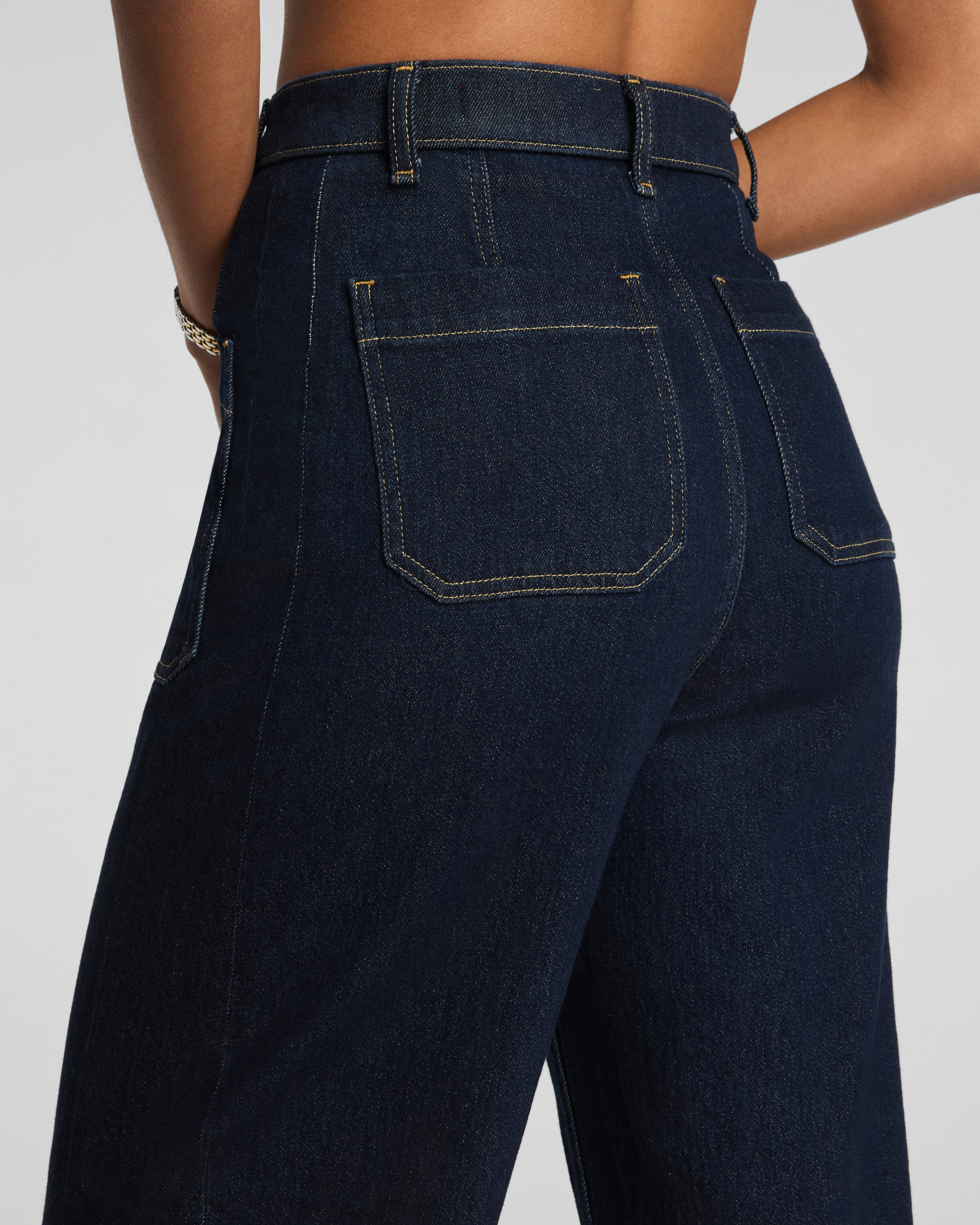 SPANXshape™ Authentic 360 Utility Barrel Leg Jeans | Marina