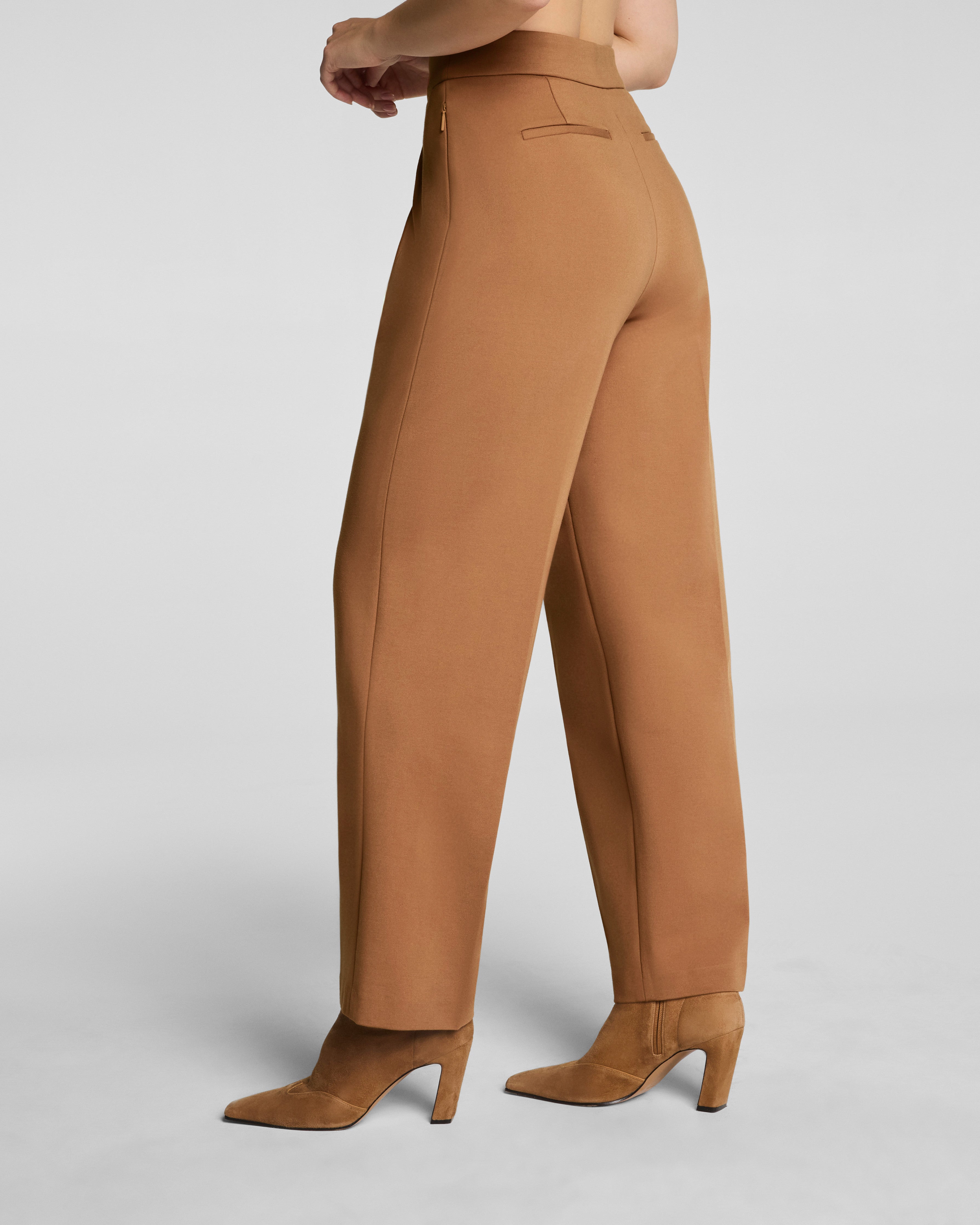 SPANX® Ponte Pleated Tapered Pant | Maplewood
