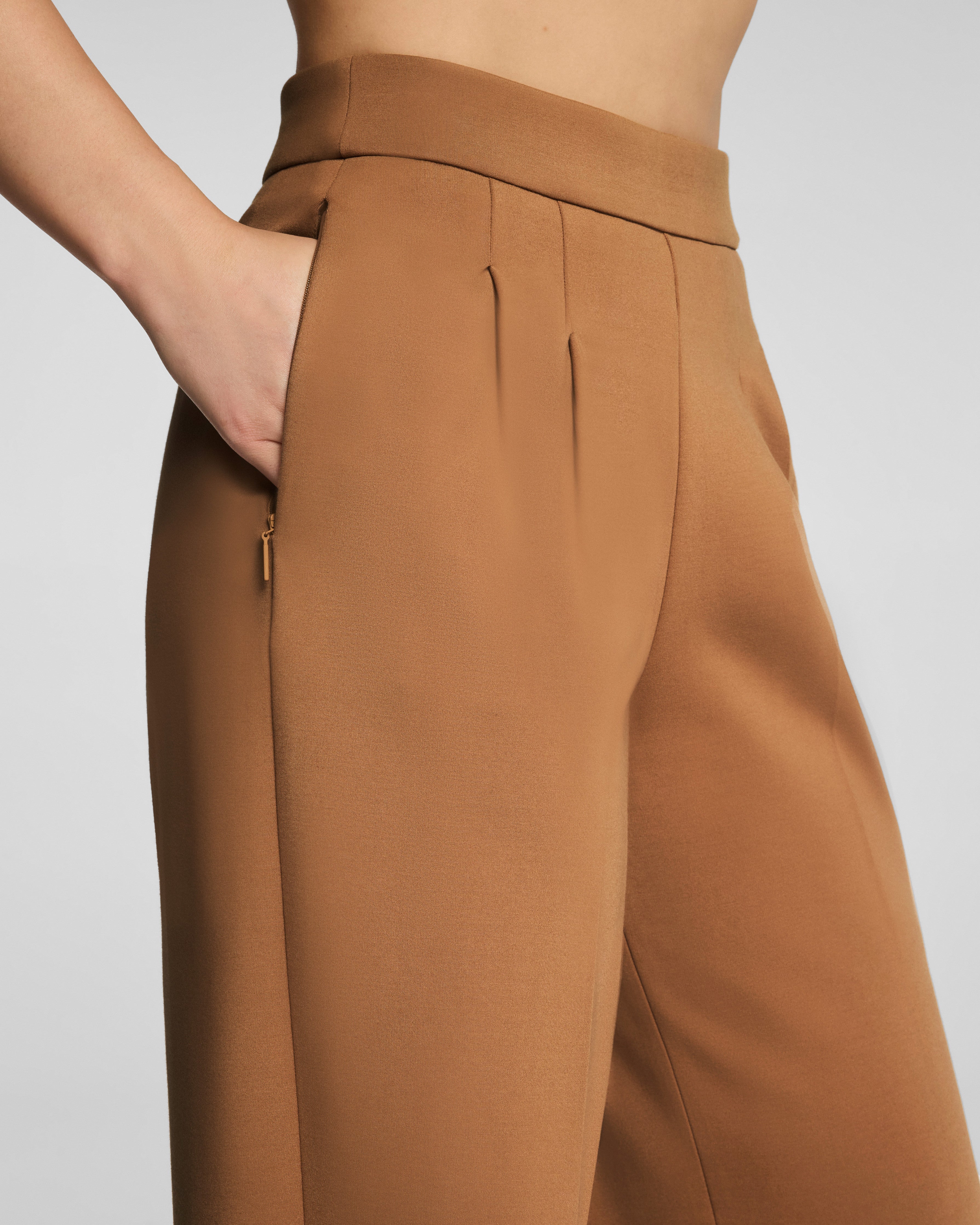 SPANX® Ponte Pleated Tapered Pant | Maplewood