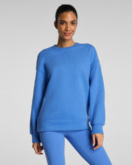 SPANX® BoostUp Cotton Fleece Crewneck Tunic | Aster