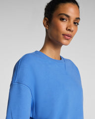 SPANX® BoostUp Cotton Fleece Crewneck Tunic | Aster